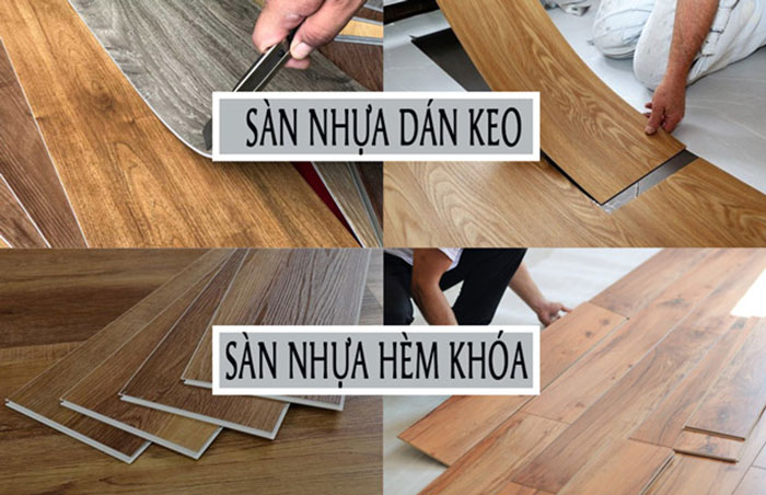 Các loại sàn nhựa giả gỗ phổ biến hiện nay