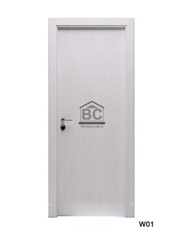 Cửa Nhựa Composite Cánh Phẳng W01