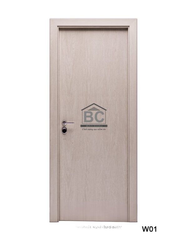 Cửa Nhựa Composite Cánh Phẳng W02