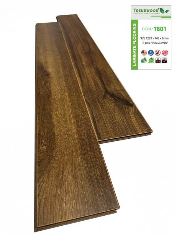 Sàn Gỗ Công Nghiệp Trendwood 8mm mã T801