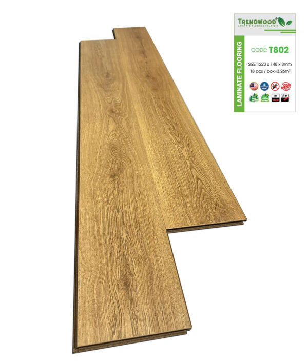 Sàn Gỗ Công Nghiệp Trendwood 8mm mã T802