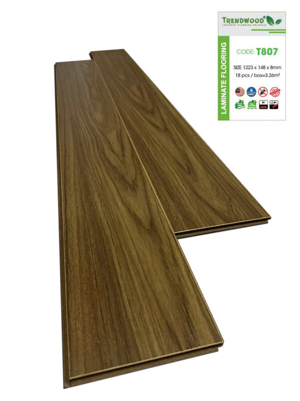 Sàn Gỗ Công Nghiệp Trendwood 8mm mã T807