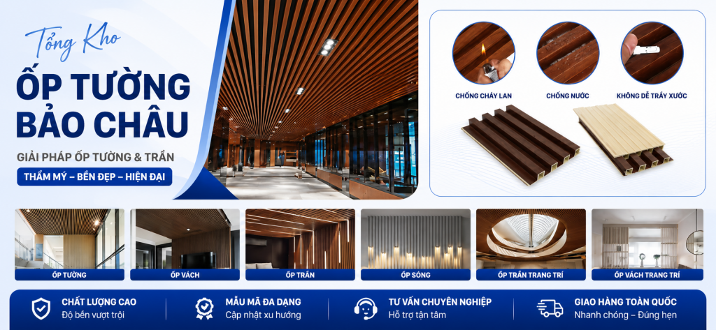 Banner ốp tường