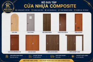 Các mẫu cửa nhựa composite