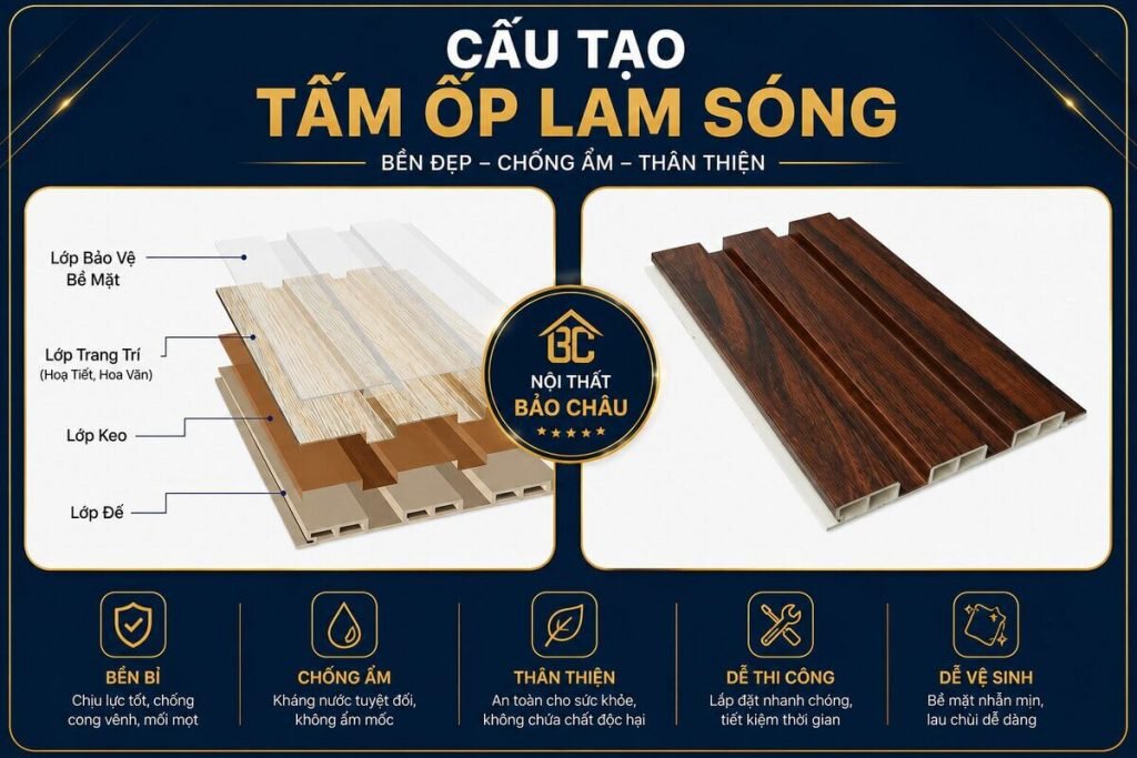 Cấu tạo lam sóng
