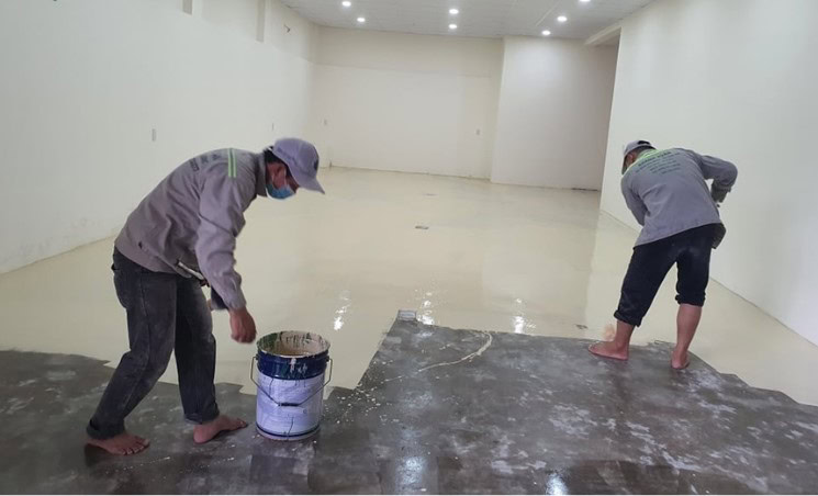 Chuẩn bị mặt sàn trước thi công