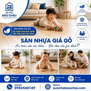 có nên dùng sàn nhựa giả gỗ không bền không độc hại