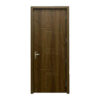 Cửa nhựa composite huỳnh âm HAB04 sọc chỉ ngang màu nâu xám vân óc chó