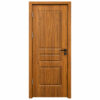 Cửa nhựa composite huỳnh âm HAB09 ba pano chữ nhật màu vàng gỗ teak