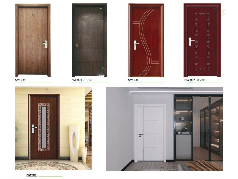 Cửa thông phòng Composite hiện đại Cửa thông phòng Composite hiện đại cho nhà phố