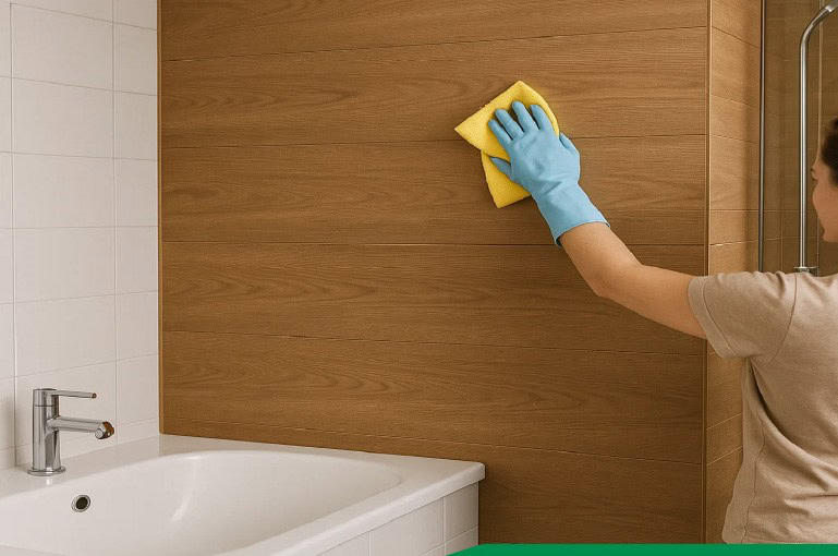 Dụng cụ vệ sinh tấm ốp nano Dụng cụ vệ sinh tấm ốp