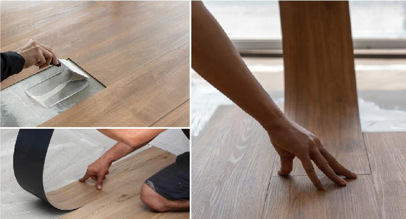 lát sàn nhựa giả gỗ