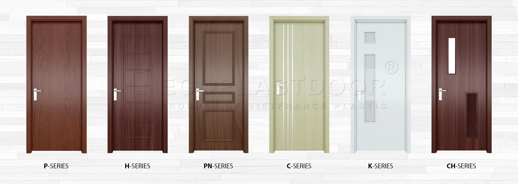 Mẫu cửa Composite giả gỗ đẹp Mẫu cửa Composite giả gỗ đẹp hiện đại
