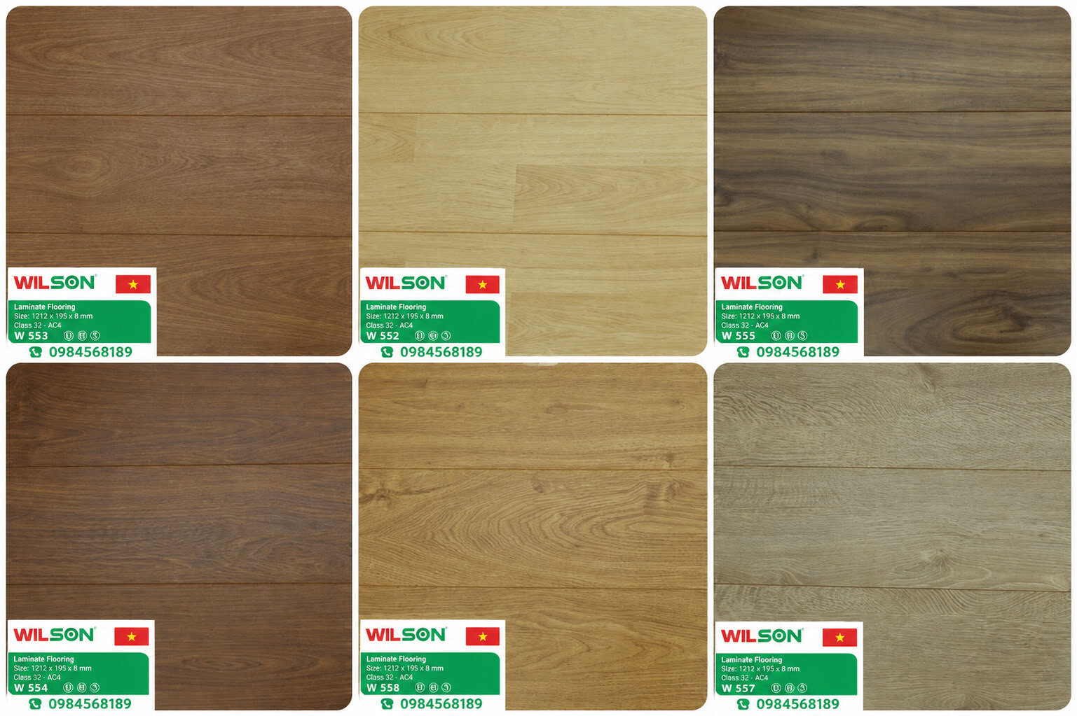 Mẫu sàn gỗ Wilson hiện đại Mẫu sàn gỗ Wilson hiện đại