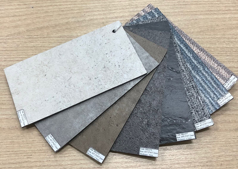 mẫu sàn nhựa giả đá cao cấp