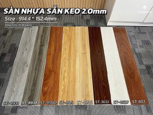 Sàn Nhựa Dán Keo kinh nghiệm chọn mua