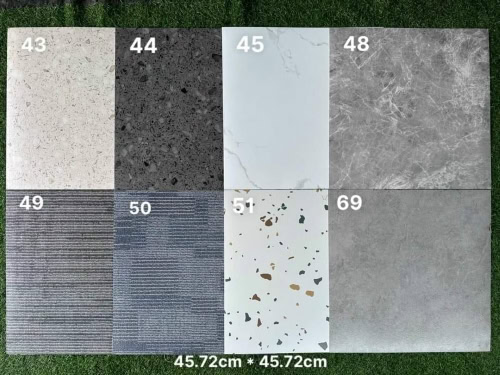 mẫu sàn nhựa vân đá cao cấp