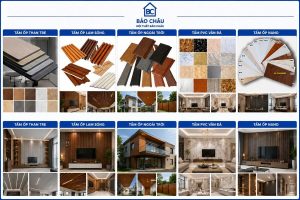 Mẫu tấm ốp trần tường Bảo Châu