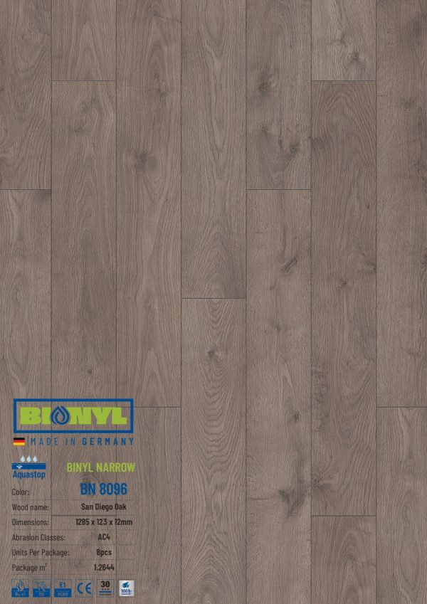 Sàn gỗ Binyl Class 8mm TL8096