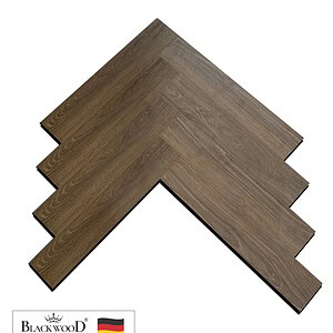 Sàn Gỗ Blackwood Xương Cá Cốt Đen BX06