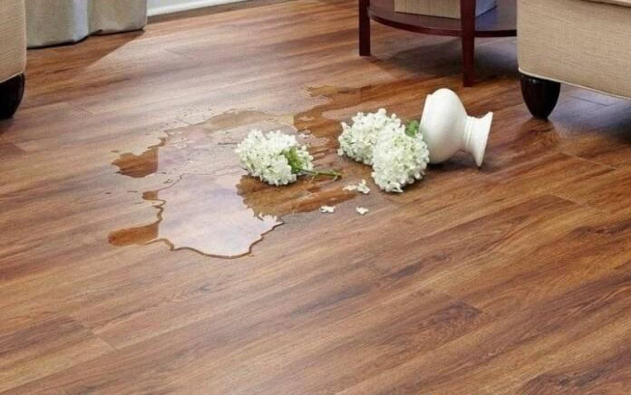 sàn gỗ chống nước phòng khách