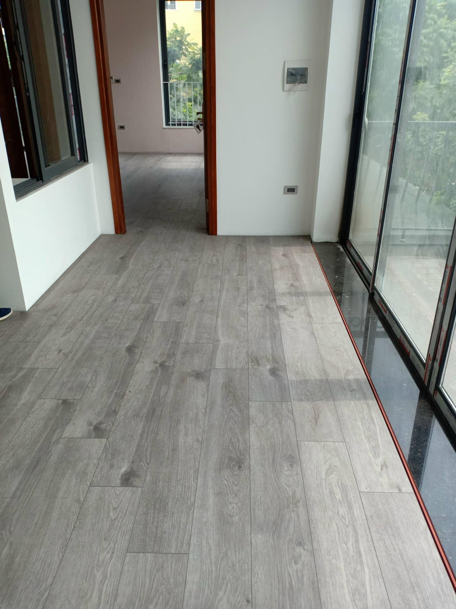 Công trình sàn gỗ Binyl Pro BT1531 Vũ Phạm Hàm Cầu Giấy