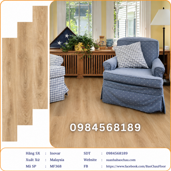 Sàn Gỗ Inovar 8mm MF368