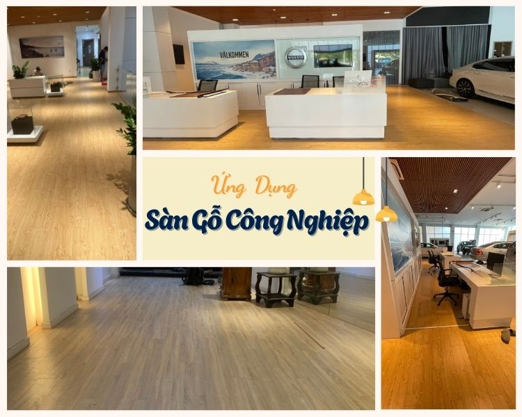 Mẫu sàn gỗ cốt nâu tối giản