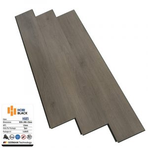 Sàn Gỗ Hobi Black Cốt Đen 12mm H685