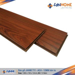 sàn gỗ janmi 12mm bản To T11