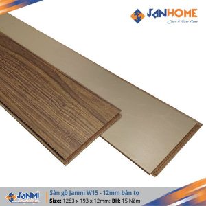 sàn gỗ janmi 12mm bản To W15
