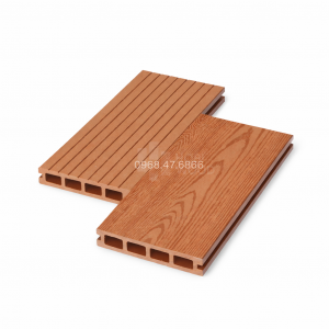 Sàn Gỗ Nhựa Ngoài Trời 2D Màu Vàng