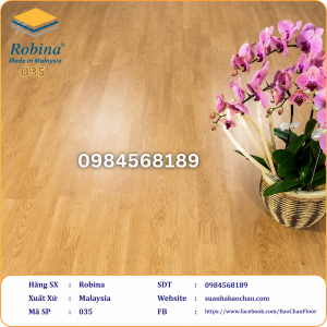 Sàn Gỗ Robina 8mm O35