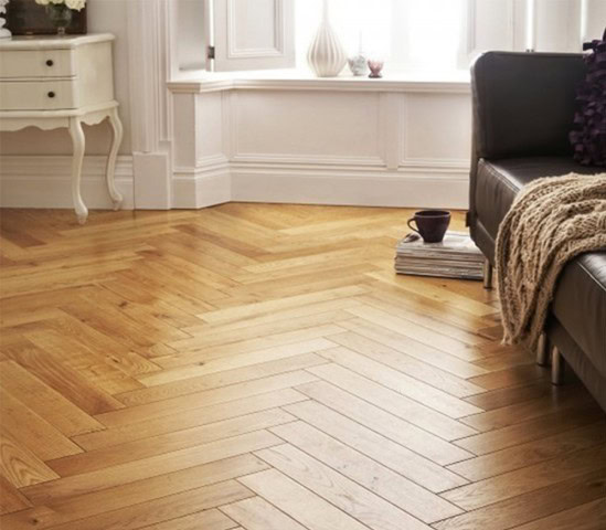 sàn gỗ sồi phòng ngủ