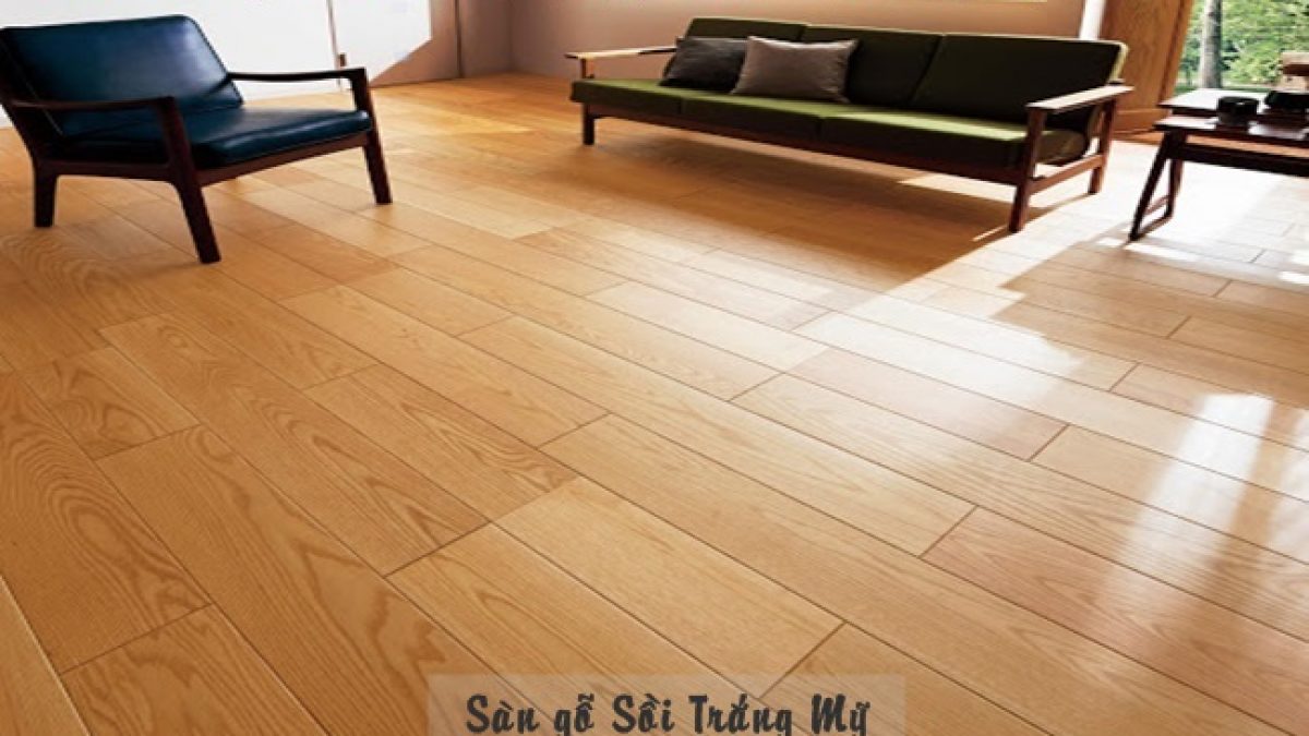 sàn gỗ sồi trắng