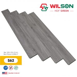 Sàn Gỗ Wilson 12mm Cốt Xanh S62