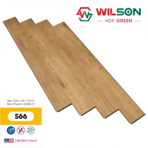 Sàn Gỗ Wilson 12mm Cốt Xanh S66