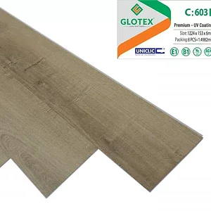Sàn nhựa hèm khóa Glotex 6mm C603