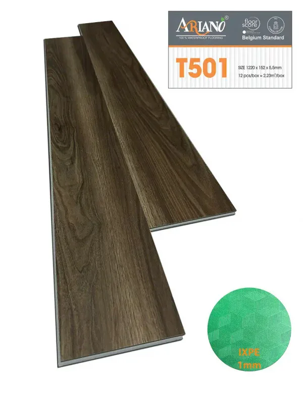 sàn nhựa Ariano 4.5mm T501