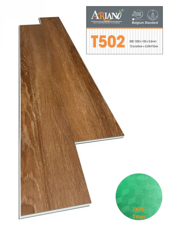 sàn nhựa Ariano 4.5mm T502