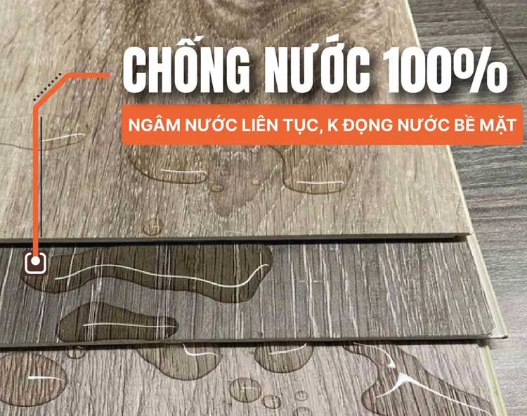 Sàn nhựa chống nước Sàn nhựa chống nước