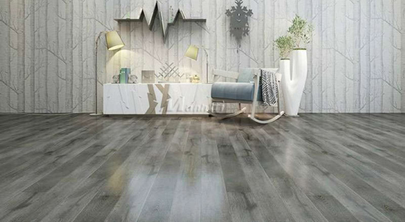 sàn nhựa dán keo hoàn thiện