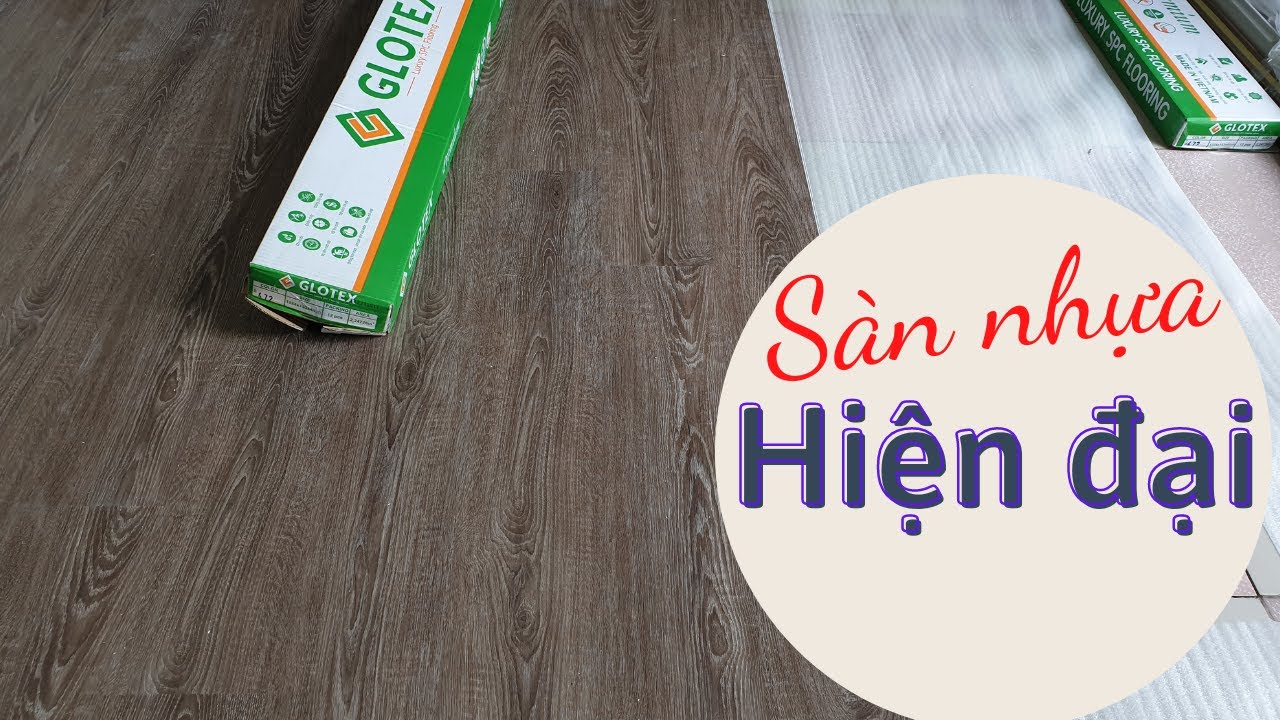 Sàn nhựa Glotex 3mm giả gỗ
