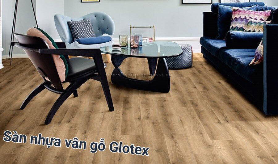 sàn nhựa glotex hoàn thiện