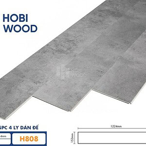 Sàn Nhựa Hobi Wood 4mm H808