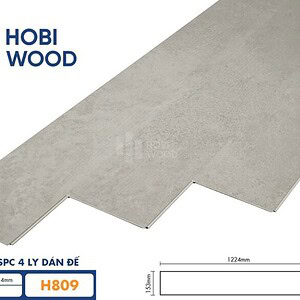 Sàn Nhựa Hobi Wood 4mm H809