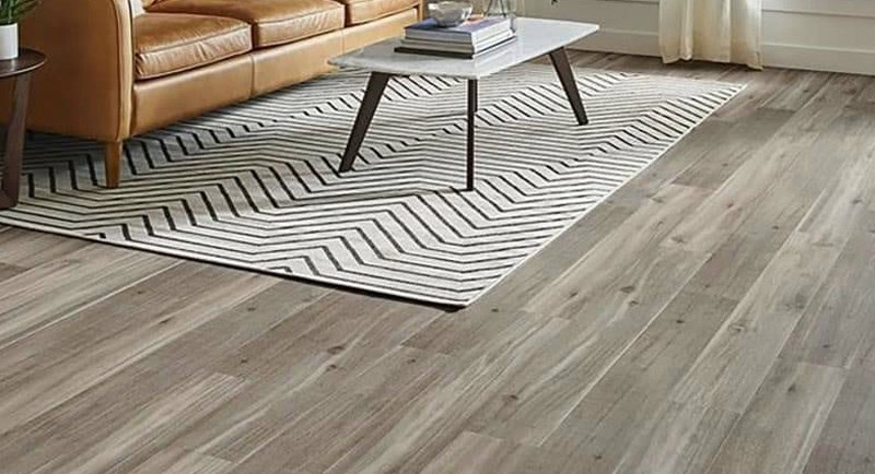 sàn nhựa spc phòng khách