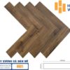 Sàn nhựa SPC xương cá Hobi HB01 màu nâu trầm