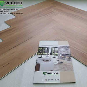 Sàn Nhựa VFloor Xương Cá 5mm VF503