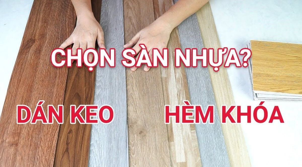 So sánh sàn nhựa SPC và sàn nhựa dán keo